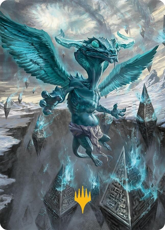 Image for Ugin, Eye of the Storms Art Card (47/54) (Gold-Stamped Planeswalker Symbol) (47) - Magic: The Gathering