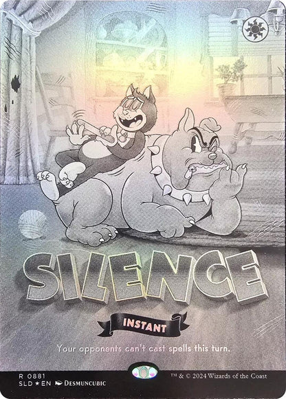 Silence (0881) (Black & White Foil) (881) (SLD)