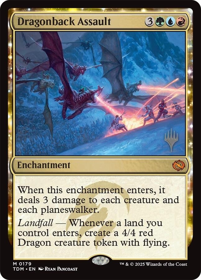 Image for Dragonback Assault (179) (PPTDM) - Magic: The Gathering