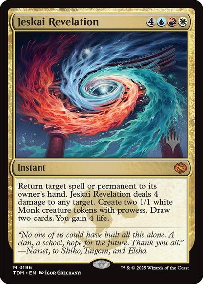 Image for Jeskai Revelation (196) (PPTDM) - Magic: The Gathering