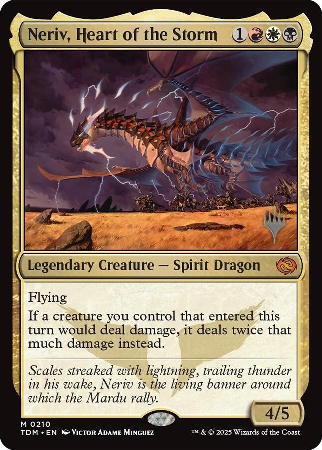 Image for Neriv, Heart of the Storm (210) (PPTDM) - Magic: The Gathering