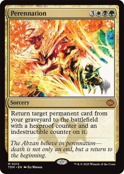 Image for Perennation (212) (PPTDM) - Magic: The Gathering
