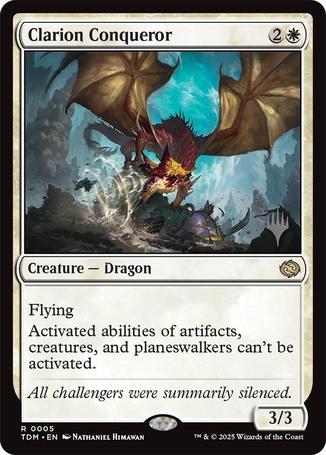 Image for Clarion Conqueror (5) (PPTDM) - Magic: The Gathering