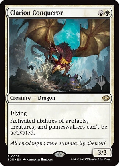 Image for Clarion Conqueror (5) (PPTDM) - Magic: The Gathering