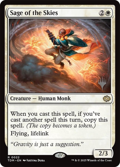 Image for Sage of the Skies (22) (PPTDM) - Magic: The Gathering