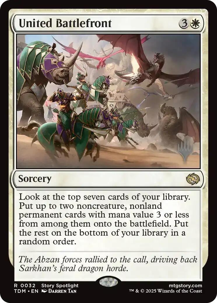 Image for United Battlefront (32) (PPTDM) - Magic: The Gathering