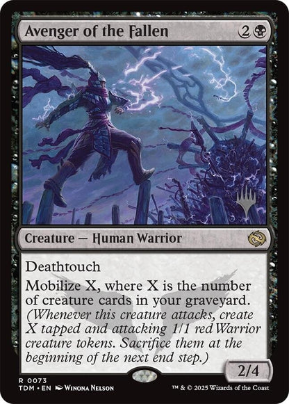Image for Avenger of the Fallen (73) (PPTDM) - Magic: The Gathering