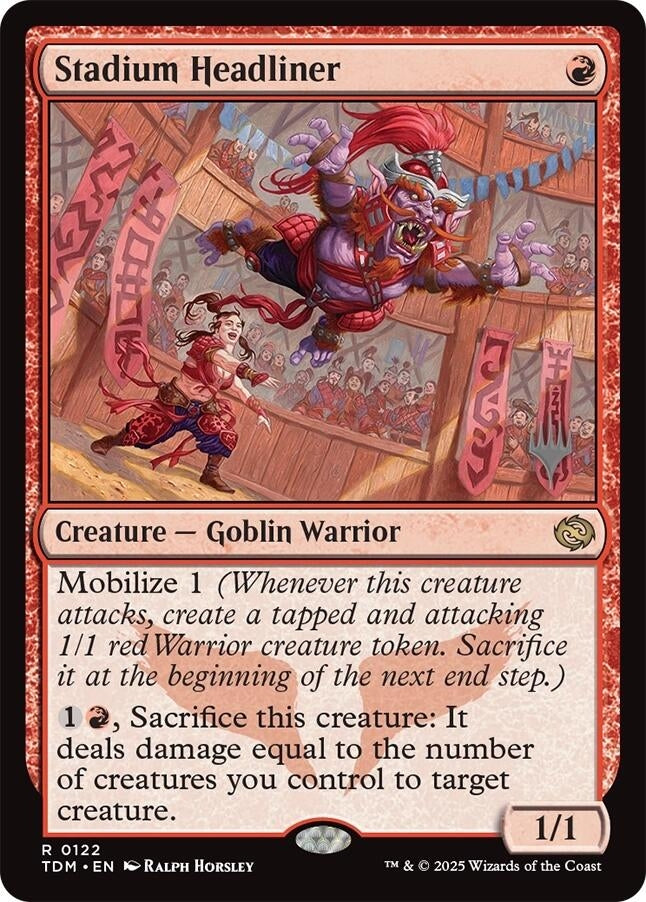 Image for Stadium Headliner (122) (PPTDM) - Magic: The Gathering