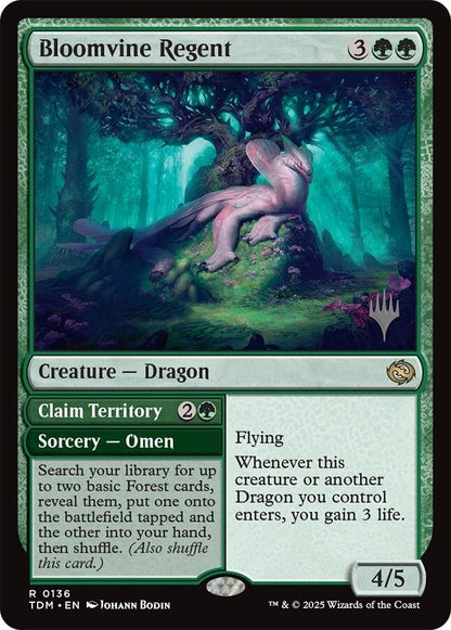 Image for Bloomvine Regent (136) (PPTDM) - Magic: The Gathering