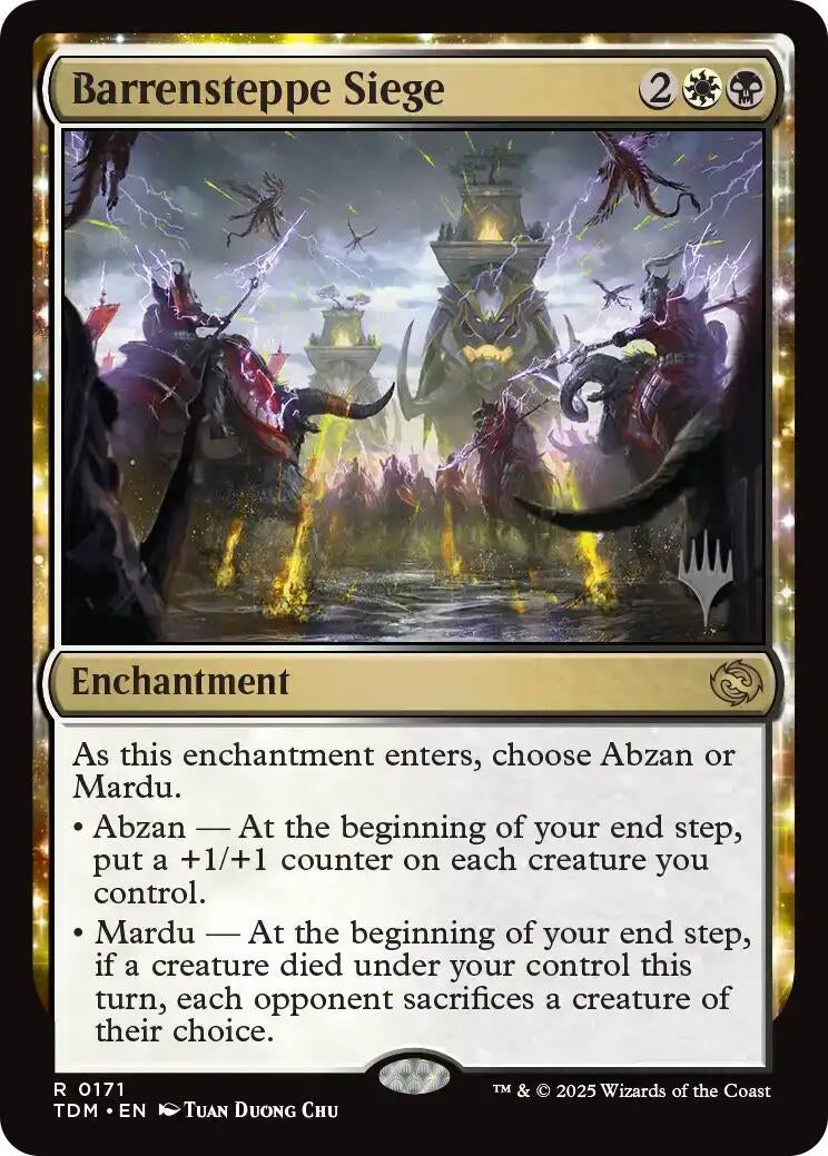 Image for Barrensteppe Siege (171) (PPTDM) - Magic: The Gathering