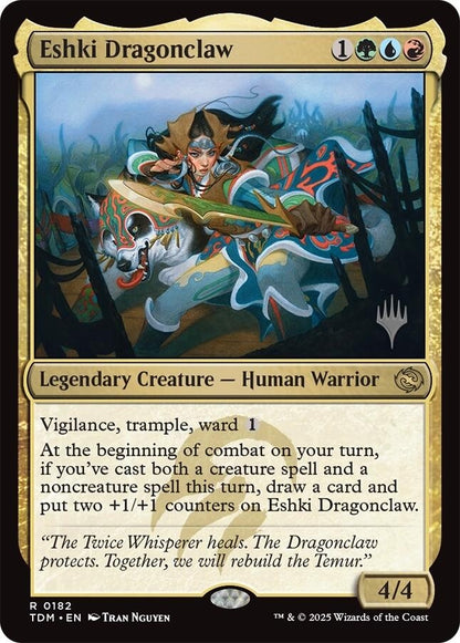 Image for Eshki Dragonclaw (182) (PPTDM) - Magic: The Gathering