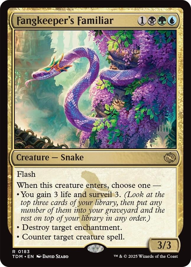 Image for Fangkeeper's Familiar (183) (PPTDM) - Magic: The Gathering