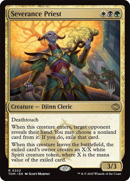 Image for Severance Priest (222) (PPTDM) - Magic: The Gathering