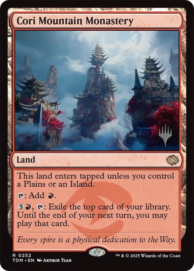 Image for Cori Mountain Monastery (252) (PPTDM) - Magic: The Gathering