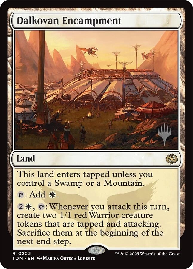 Image for Dalkovan Encampment (253) (PPTDM) - Magic: The Gathering