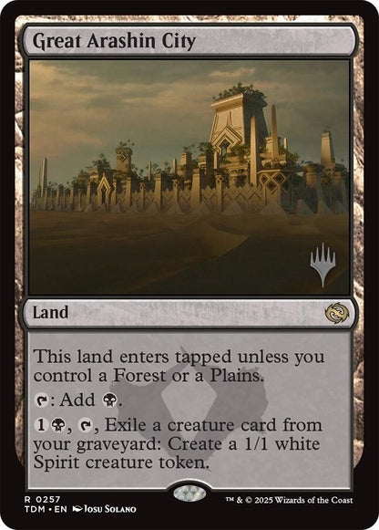 Image for Great Arashin City (257) (PPTDM) - Magic: The Gathering
