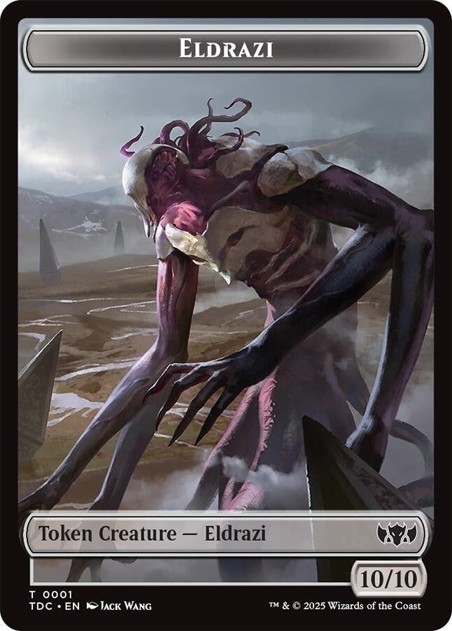 Image for Eldrazi // Citizen Double-Sided Token (1 // 26) (TDC) - Magic: The Gathering