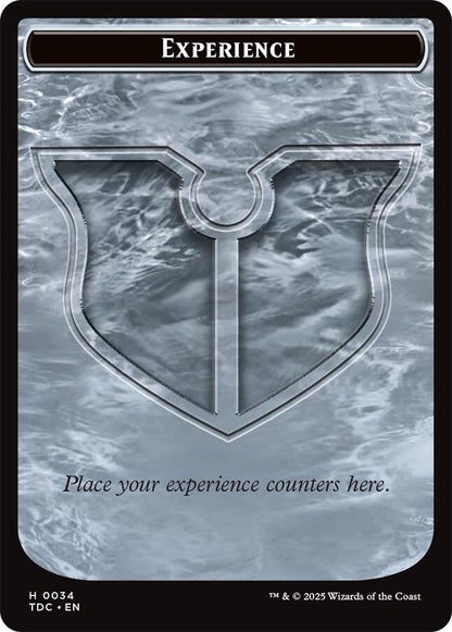 Image for Experience // Treasure Double-Sided Token (34 // 16) (TDC) - Magic: The Gathering