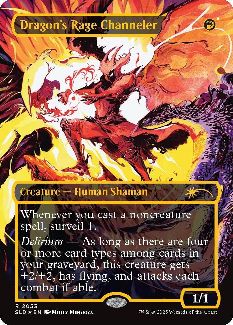 Dragon's Rage Channeler (2053) (Raised Foil) (2053) (SLD)