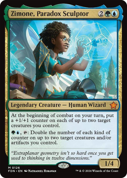 Image for Zimone, Paradox Sculptor (126) (PPTDM) - Magic: The Gathering