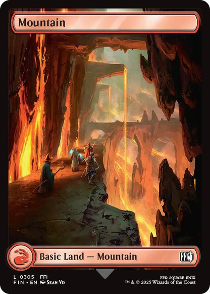 Image for Mountain (0305) (305) (FIN) - Magic: The Gathering