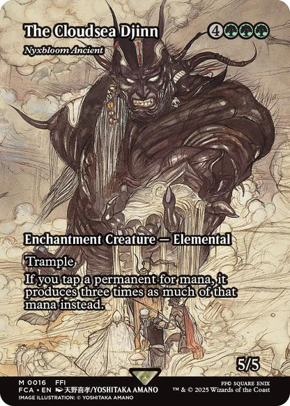 The Cloudsea Djinn - Nyxbloom Ancient (Showcase) (16) (FCA)