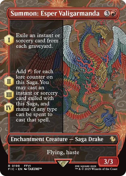 Summon: Esper Valigarmanda (Borderless) (198) (FIC)