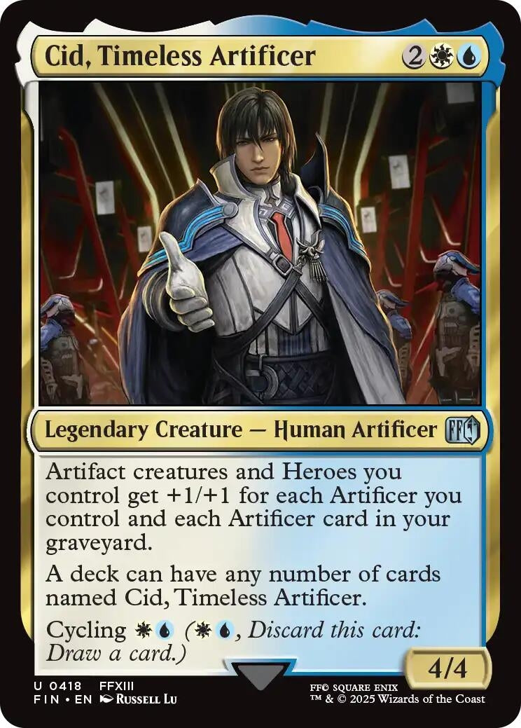 Image for Cid, Timeless Artificer (0418) (418) (FIN) - Magic: The Gathering