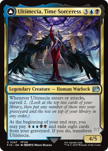 Image for Ultimecia, Time Sorceress (247) (FIN) - Magic: The Gathering
