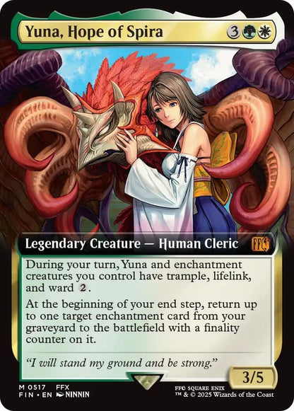 Image for Yuna, Hope of Spira (Extended Art) (517) (FIN) - Magic: The Gathering