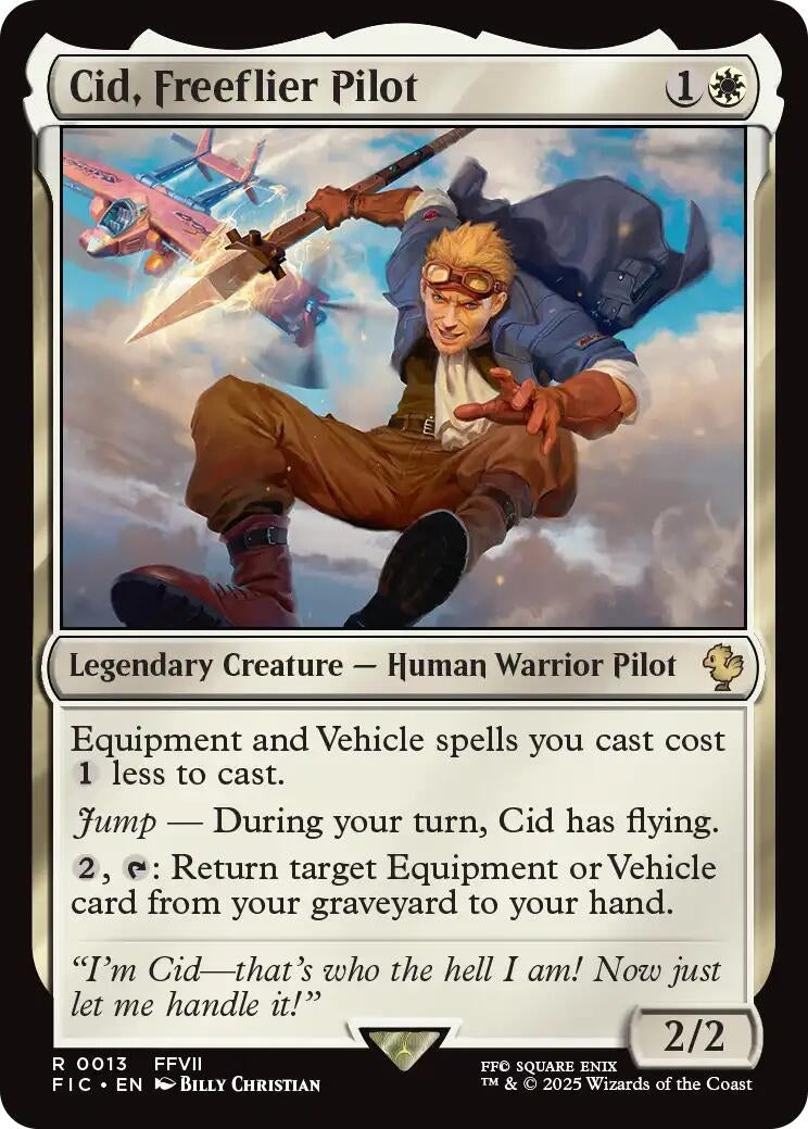 Image for Cid, Freeflier Pilot (13) (FIC) - Magic: The Gathering