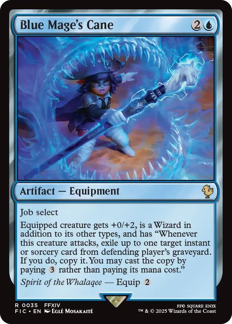 Image for Blue Mage's Cane (35) (FIC) - Magic: The Gathering