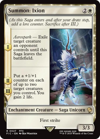 Image for Summon: Ixion (27) (FIC) - Magic: The Gathering
