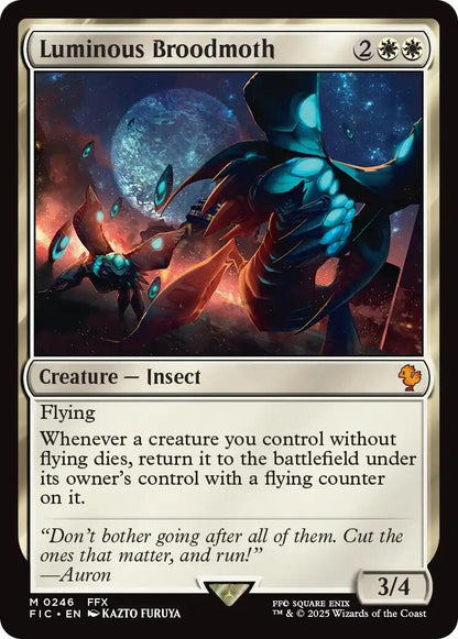 Image for Luminous Broodmoth (246) (FIC) - Magic: The Gathering
