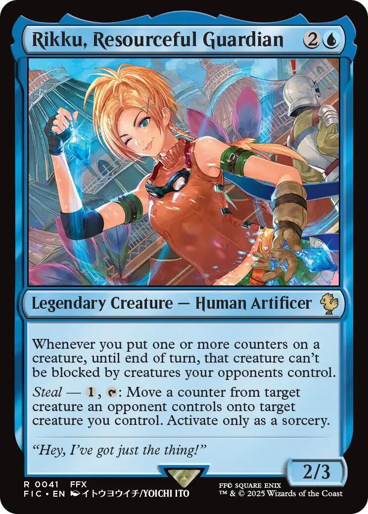 Image for Rikku, Resourceful Guardian (41) (FIC) - Magic: The Gathering