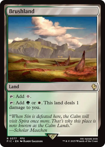 Image for Brushland (377) (FIC) - Magic: The Gathering