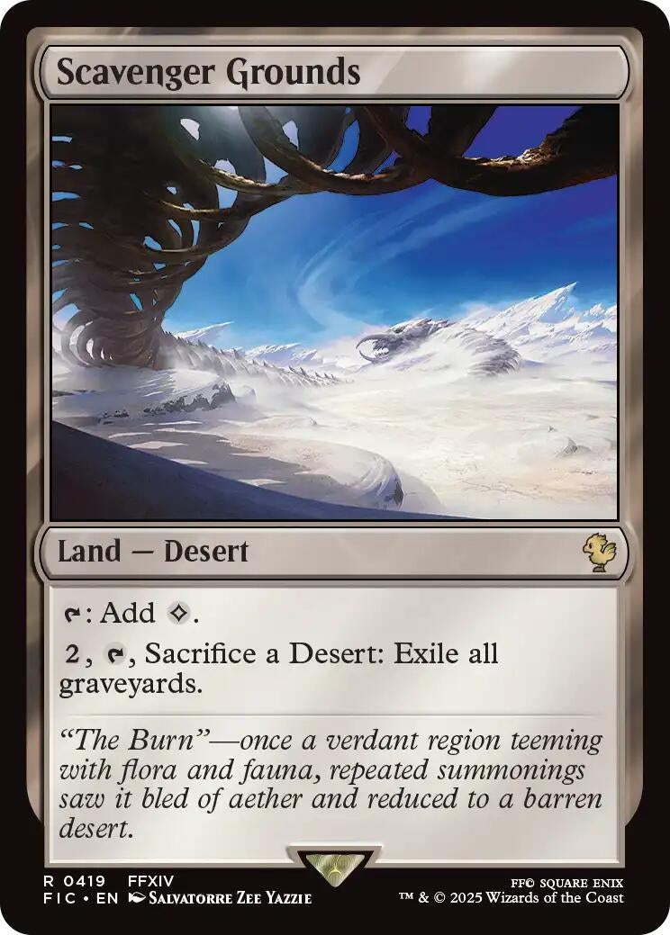 Image for Scavenger Grounds (419) (FIC) - Magic: The Gathering