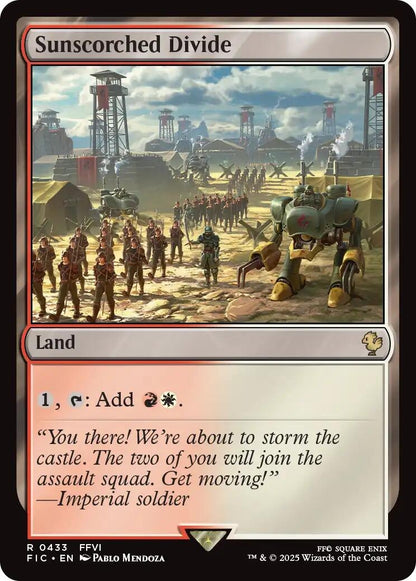 Image for Sunscorched Divide (433) (FIC) - Magic: The Gathering