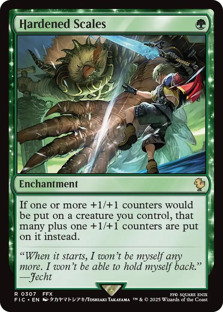 Image for Hardened Scales (307) (FIC) - Magic: The Gathering