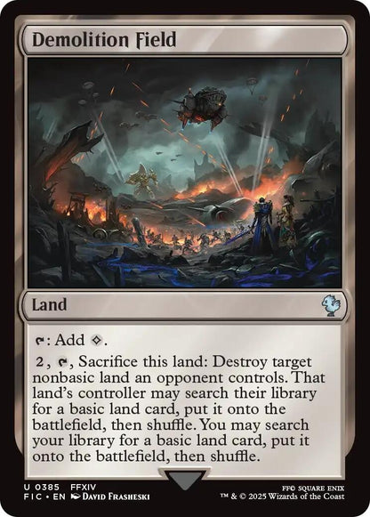 Image for Demolition Field (385) (FIC) - Magic: The Gathering