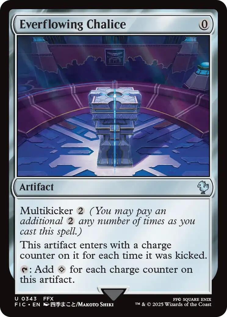 Image for Everflowing Chalice (343) (FIC) - Magic: The Gathering