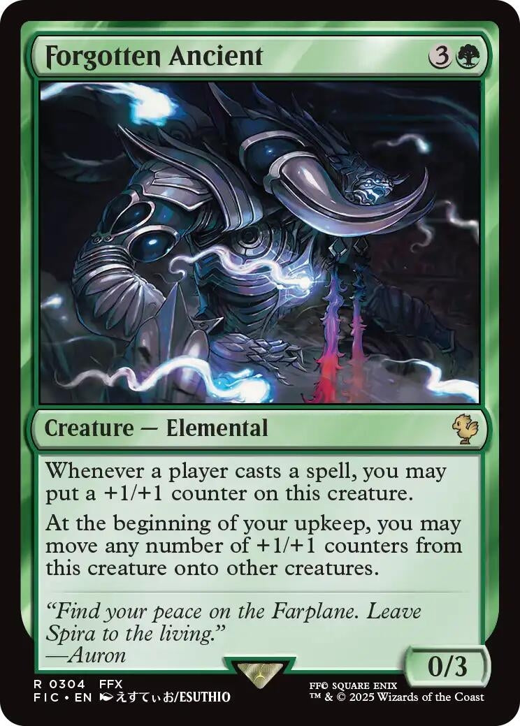 Image for Forgotten Ancient (304) (FIC) - Magic: The Gathering
