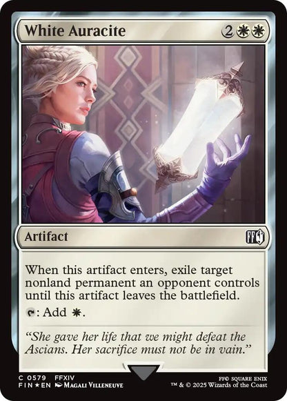 Image for White Auracite (Surge Foil) (579) (FIN) - Magic: The Gathering