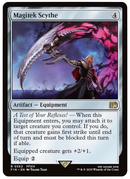 Image for Magitek Scythe (562) (FIN) - Magic: The Gathering