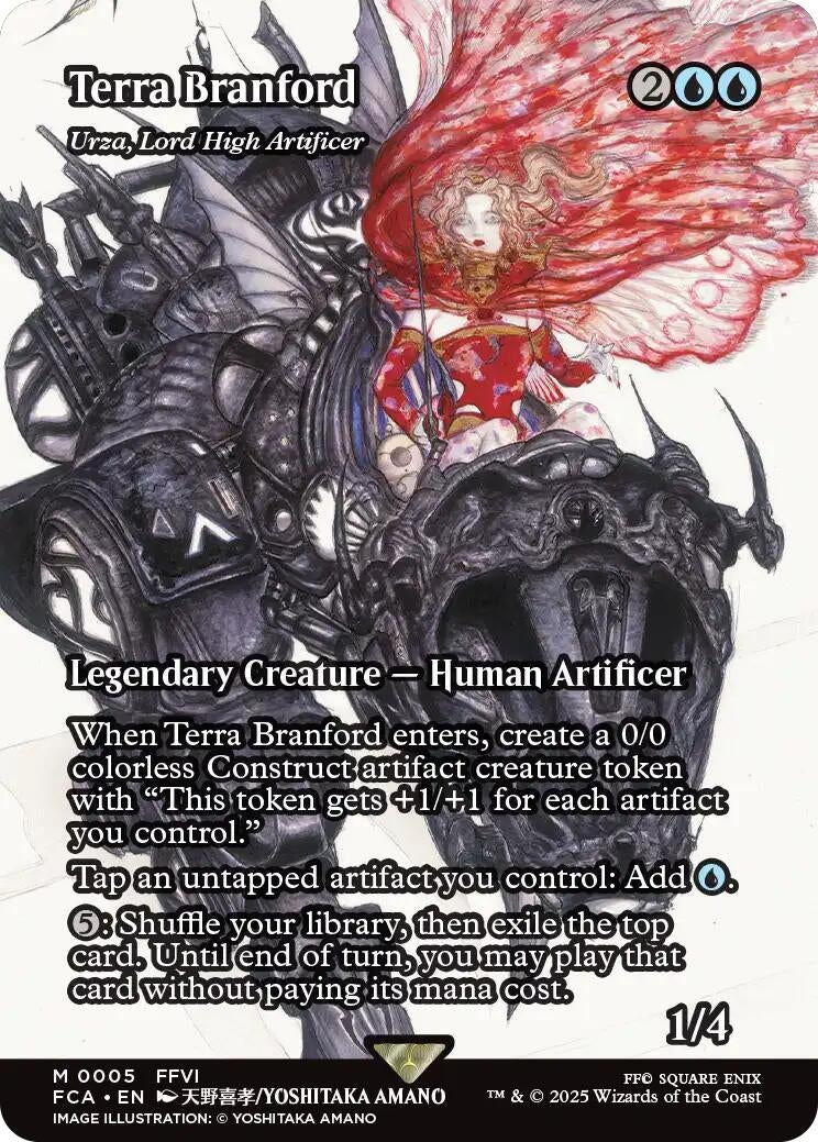 Terra Branford - Urza, Lord High Artificer (Showcase) (5) (FCA)