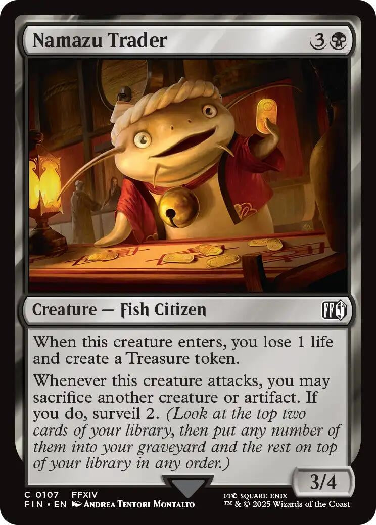Image for Namazu Trader (107) (FIN) - Magic: The Gathering