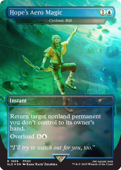 Hope's Aero Magic - Cyclonic Rift (Rainbow Foil) (1869) (SLD)