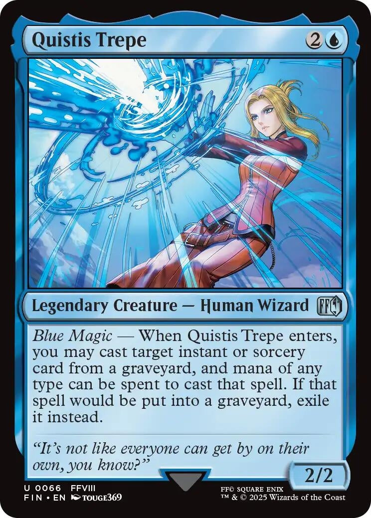 Image for Quistis Trepe (66) (FIN) - Magic: The Gathering