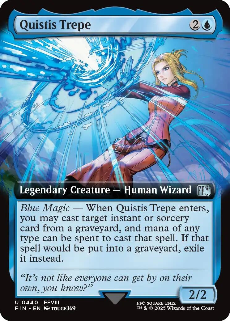Image for Quistis Trepe (Extended Art) (440) (FIN) - Magic: The Gathering