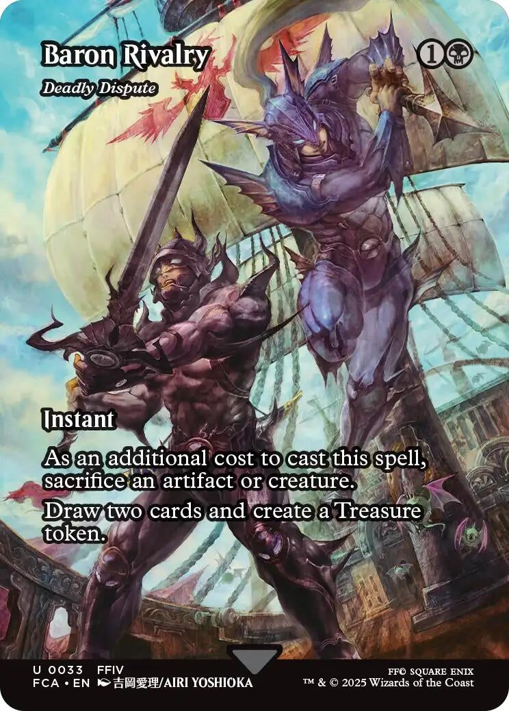 Image for Baron Rivalry - Deadly Dispute (Showcase) (33) (FCA) - Magic: The Gathering